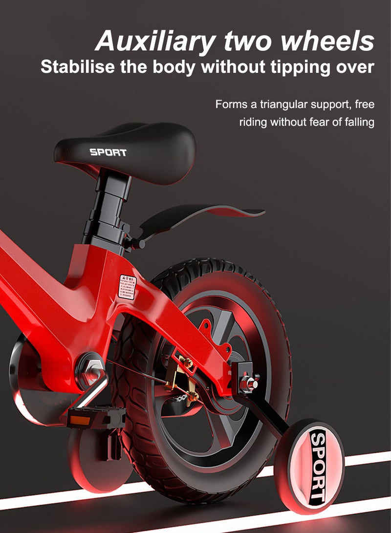 Children's Bicycle Boy Magnesium Alloy 3-6-7-10 Years Old Little Girl 4-8 Bicycle New Baby Middle and Large Children's Car