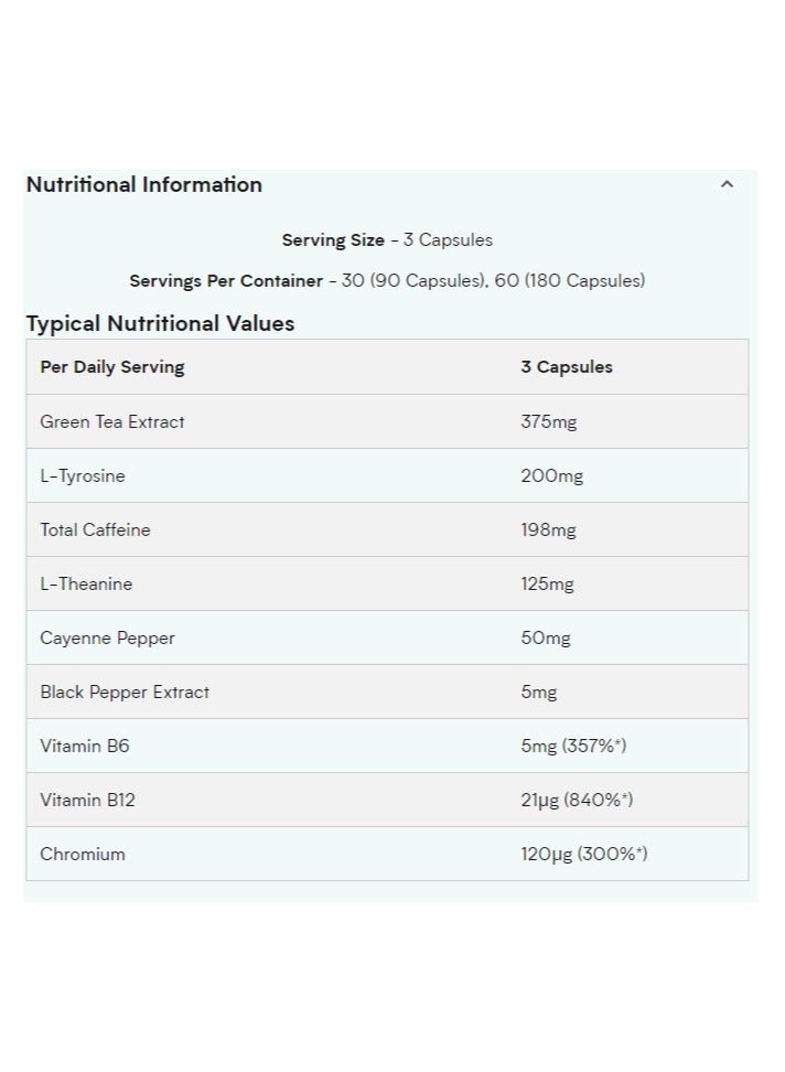 MyVitamins Thermopure 180 Capsules 60 Serving