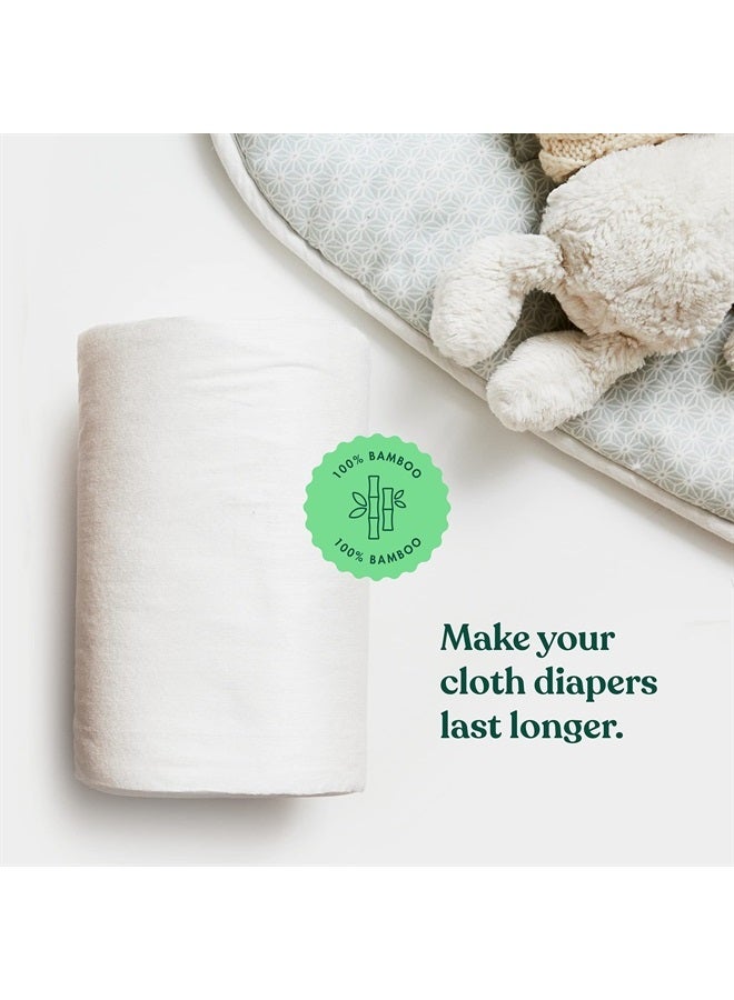 Disposable Cloth Diaper Liners - 400 Count - (4 Rolls, 100 Sheets per Roll)