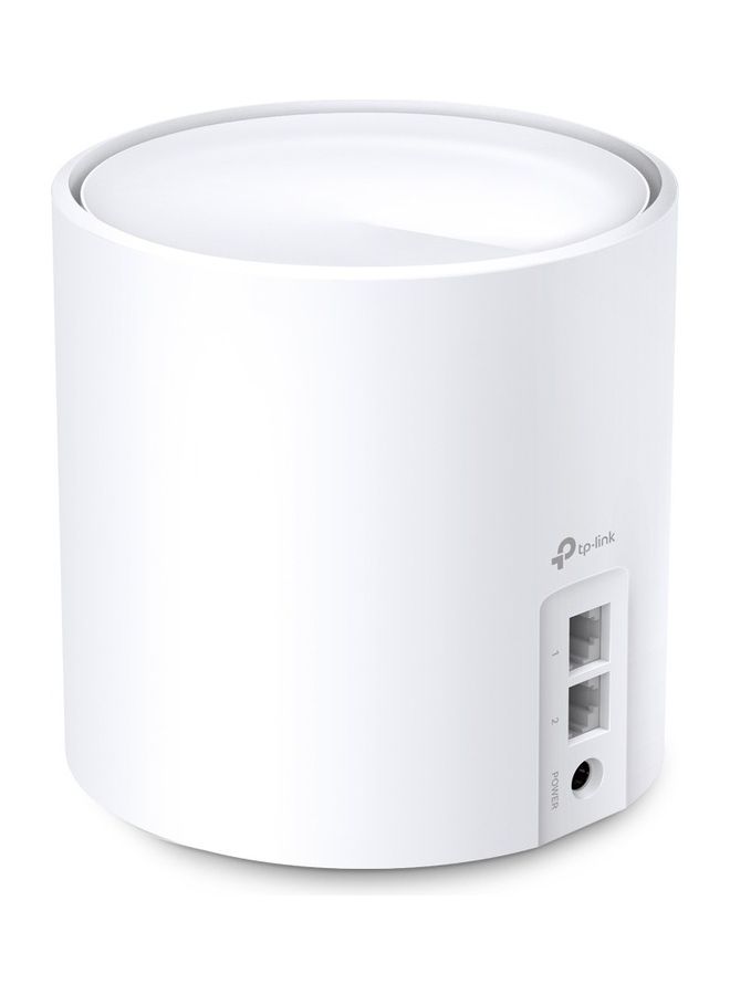 Deco AX1800 Wi-Fi 6 Mesh Wi-Fi System(Deco X20) - Covers up to 2200 Sq. Ft, Replaces Wireless Internet Routers and Extenders, 1-Pack White