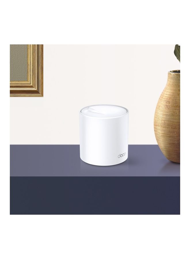 Deco AX1800 Wi-Fi 6 Mesh Wi-Fi System(Deco X20) - Covers up to 2200 Sq. Ft, Replaces Wireless Internet Routers and Extenders, 1-Pack White