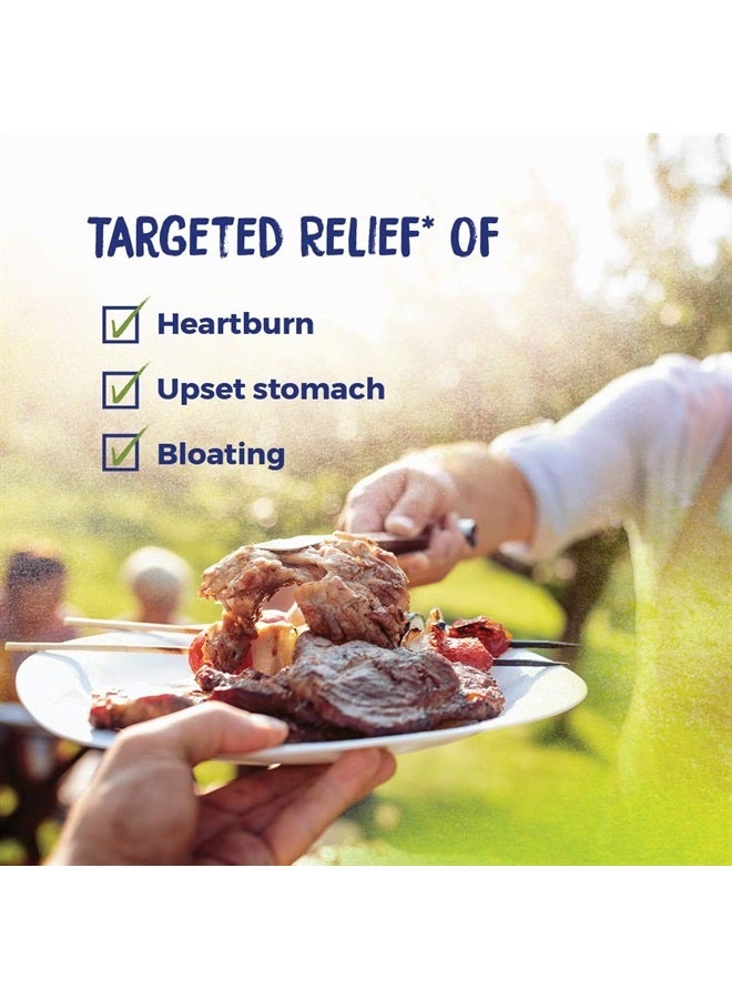 Acidil for Relief of Acid Reflux, Heartburn, Indigestion, and Upset Stomach - 60 Count