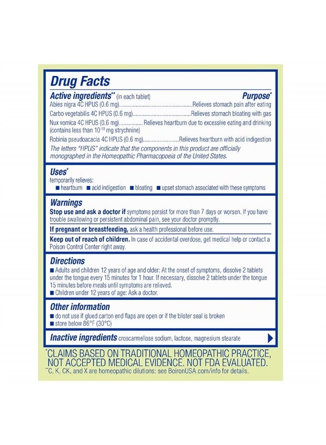 Acidil for Relief of Acid Reflux, Heartburn, Indigestion, and Upset Stomach - 60 Count