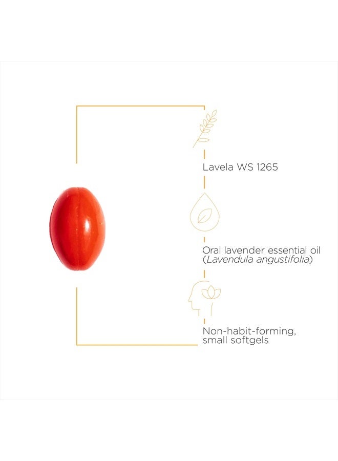 – Lavela WS 1265 - Clinically Studied Lavender Essential Oil Supplement - Calms Nervousness* - Reduces Stress* - 60 Softgels