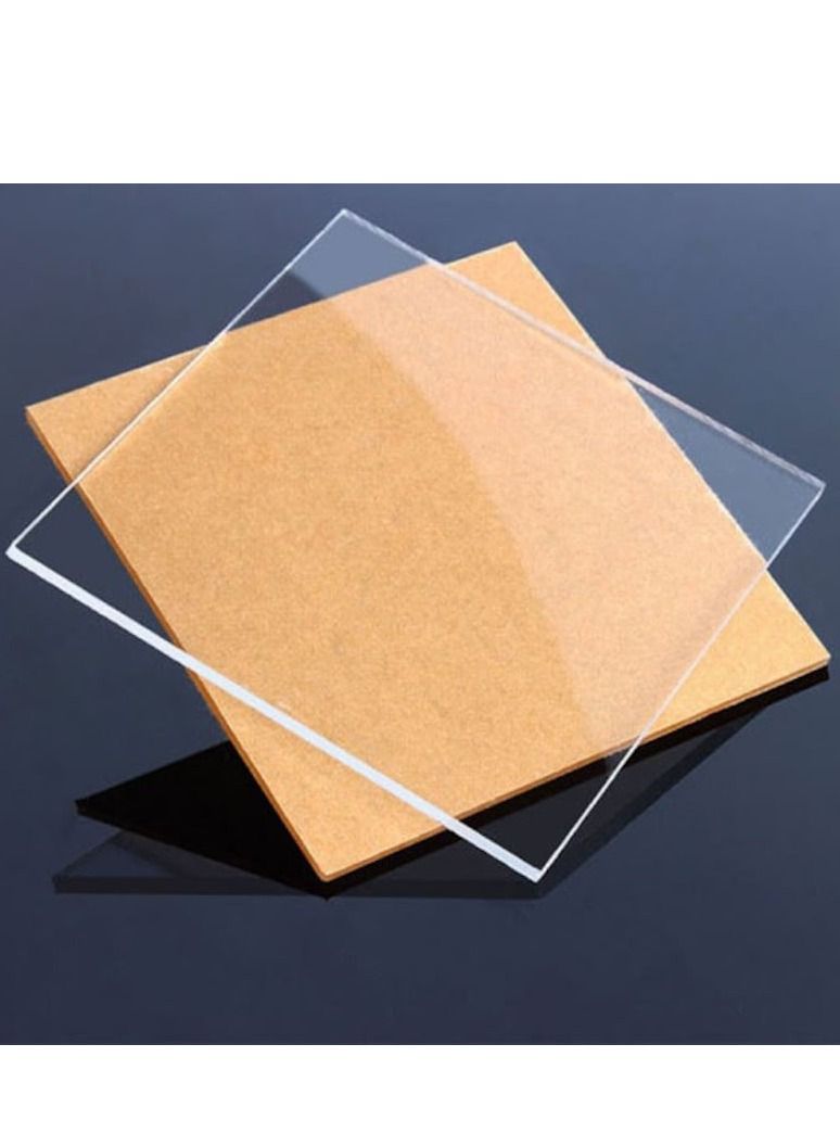 DLS Clear Acrylic Sheet (Pack of 2) 3mm 12