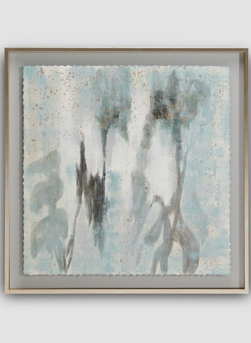 Petrichor Hand Painted Painting With Frame