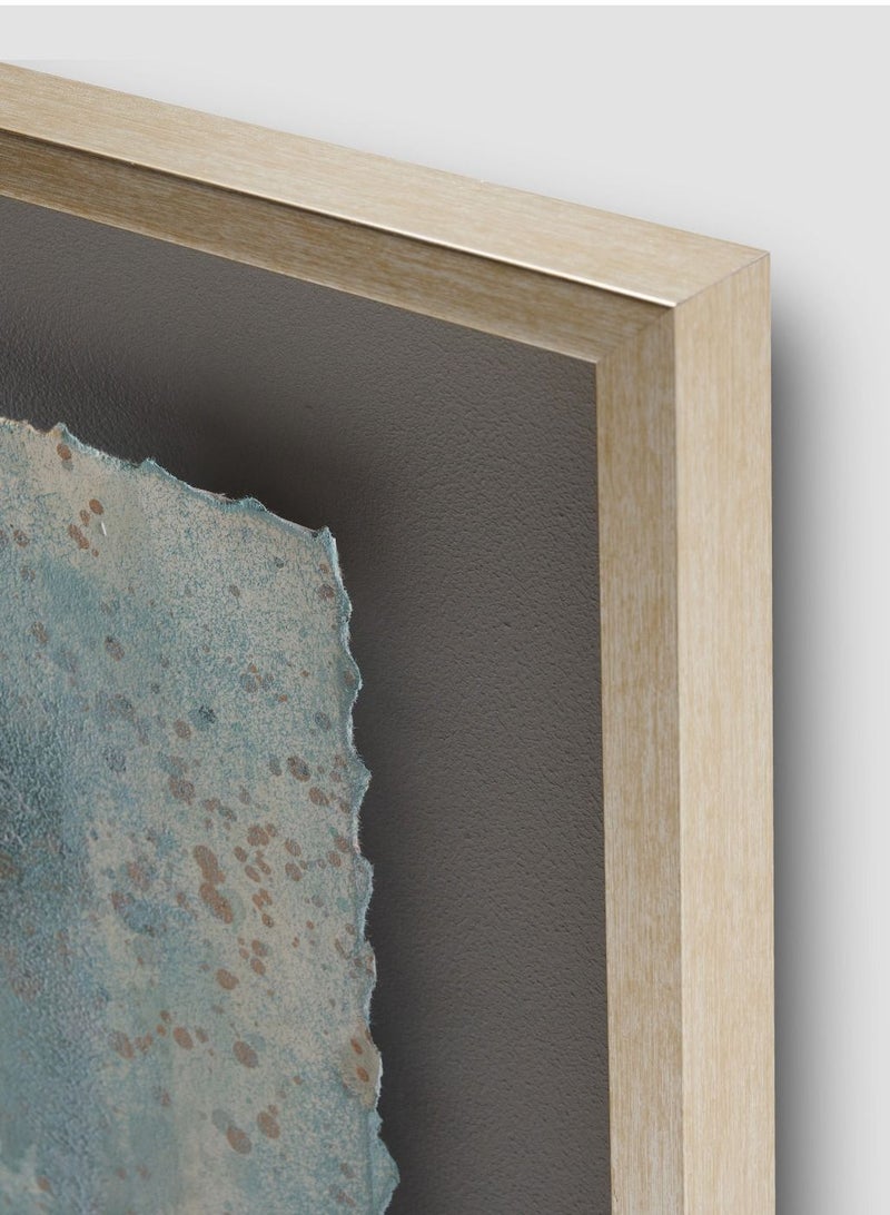 Petrichor Hand Painted Painting With Frame