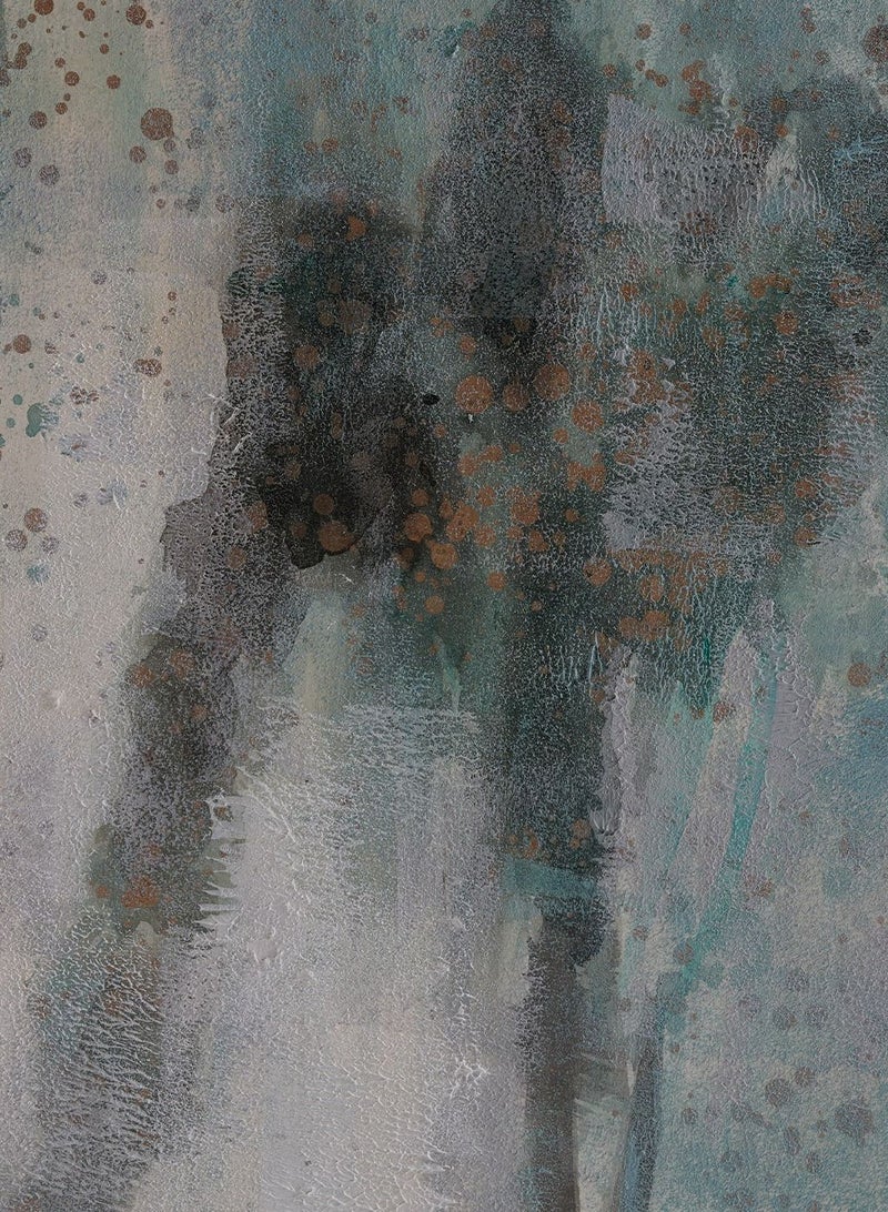 Petrichor Hand Painted Painting With Frame