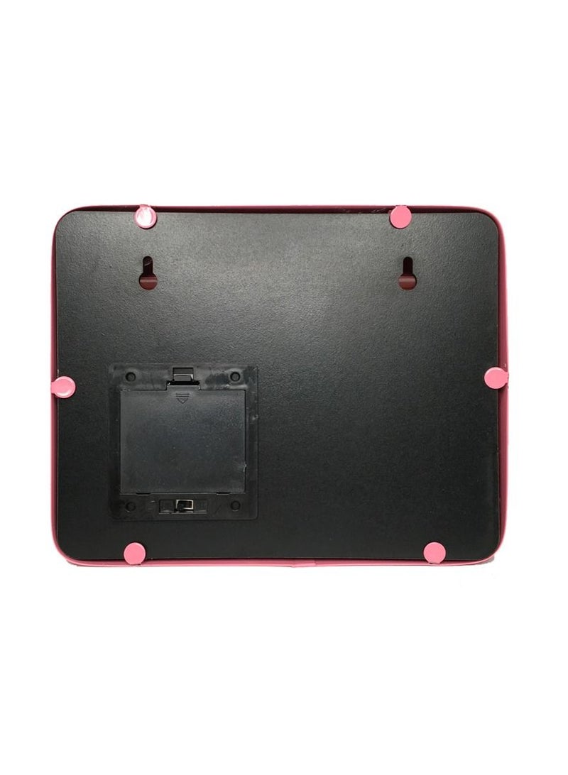 Metal LED Message Pink Light Box With Letters, Numbers and Symbols 21x17cm