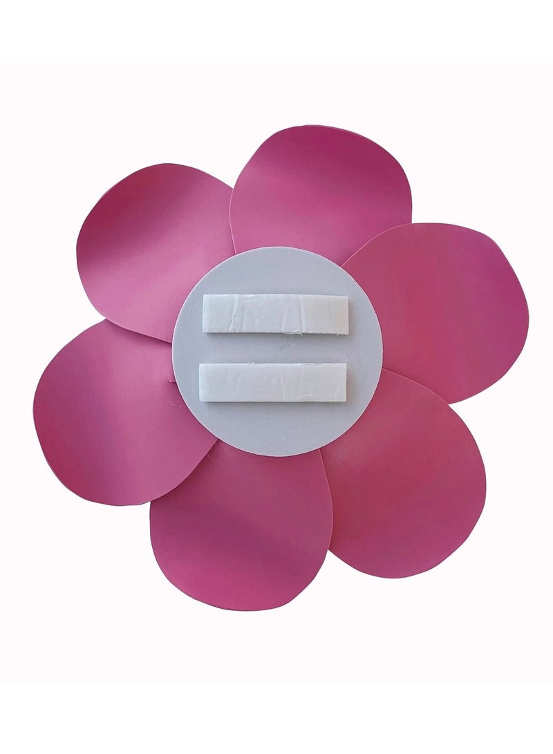 3D Foam Flower Wall Décor Lilac Color 26x26cm