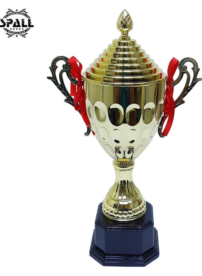 Electroplating Decorative Trophy with Resin Gold 46cm