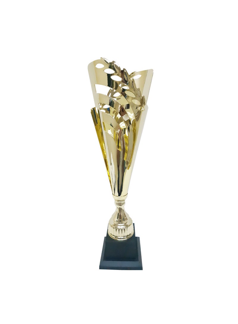 Trophy with Resin Decoration Electroplating Ornaments Spall