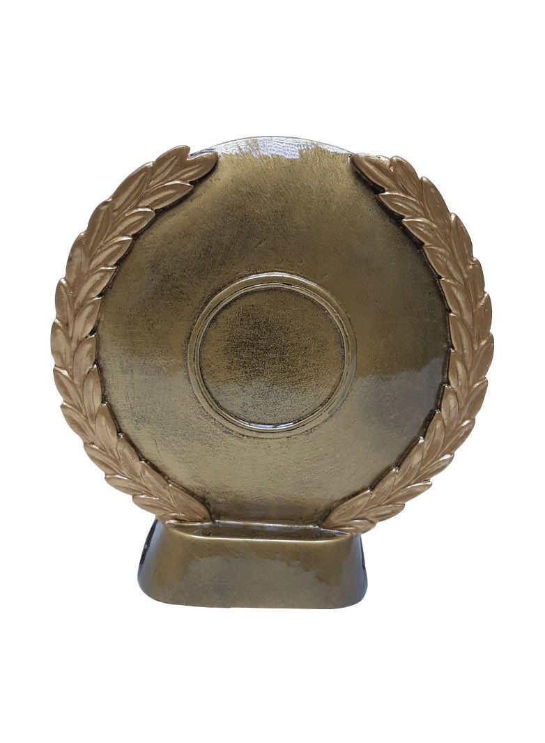 Trophy with Resin Decoration Electroplating Ornament