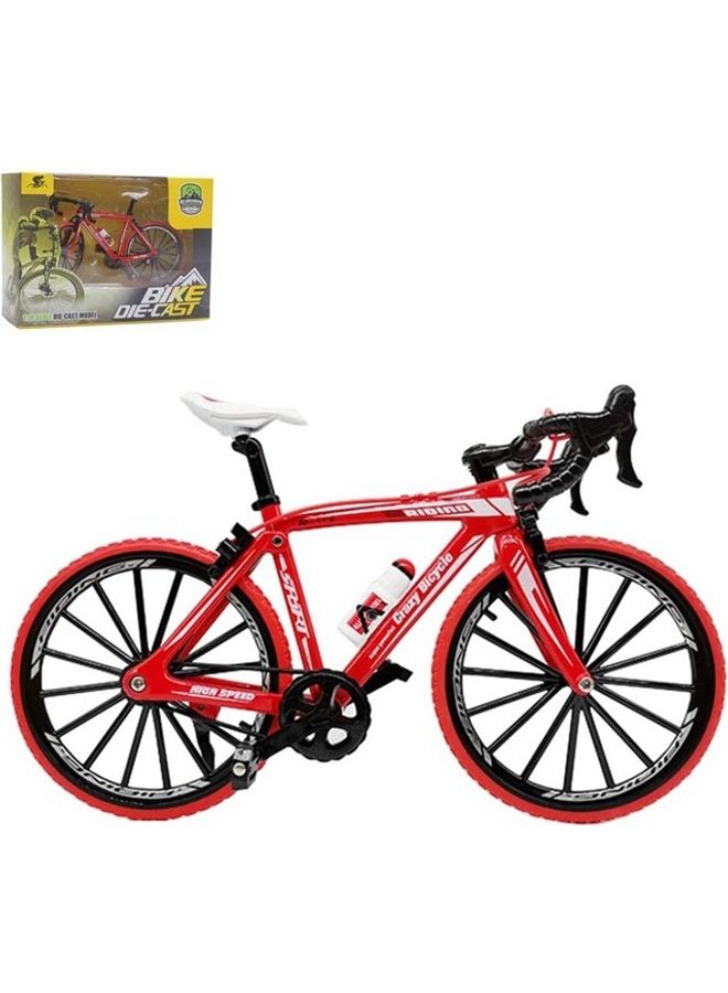 Die Cast Racing Miniature Bike Red Box Size: 17.8cm x 6cm x 10.8cmcm