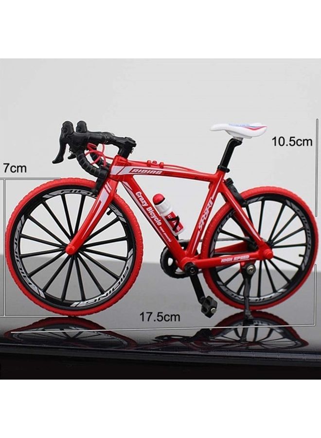 Die Cast Racing Miniature Bike Red Box Size: 17.8cm x 6cm x 10.8cmcm