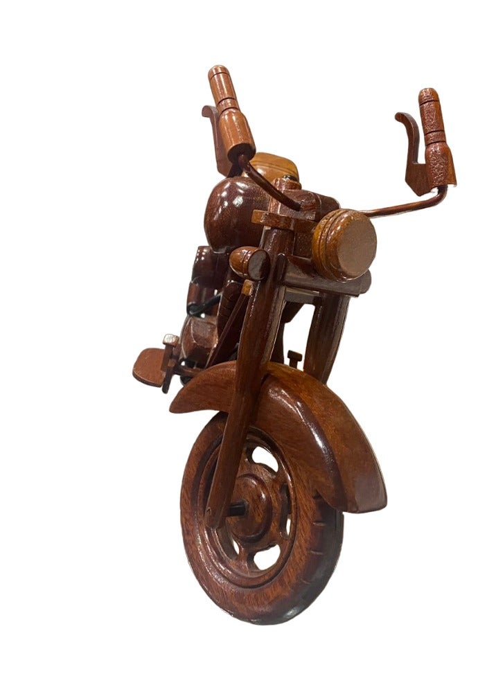 mahogany wooden bike designed model 10L x 35W x 17H