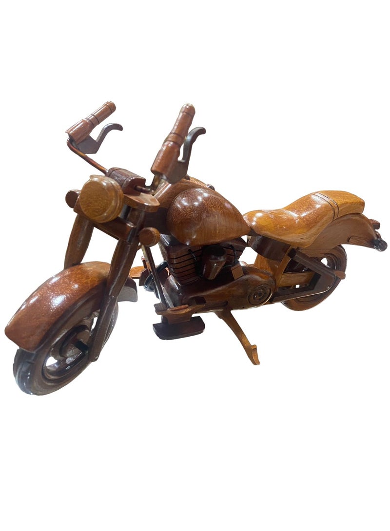 mahogany wooden bike designed model 10L x 35W x 17H