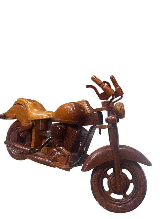 mahogany wooden bike designed model 10L x 35W x 17H