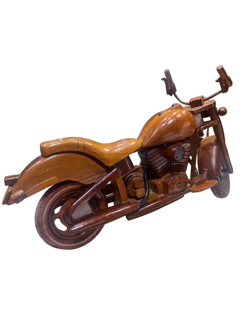 mahogany wooden bike designed model 10L x 35W x 17H
