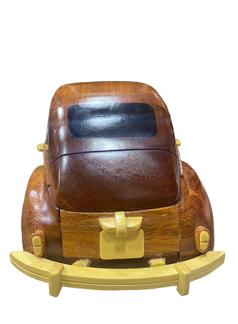 peugeot wooden car model 20cm length