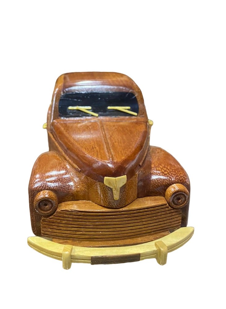 peugeot wooden car model 20cm length