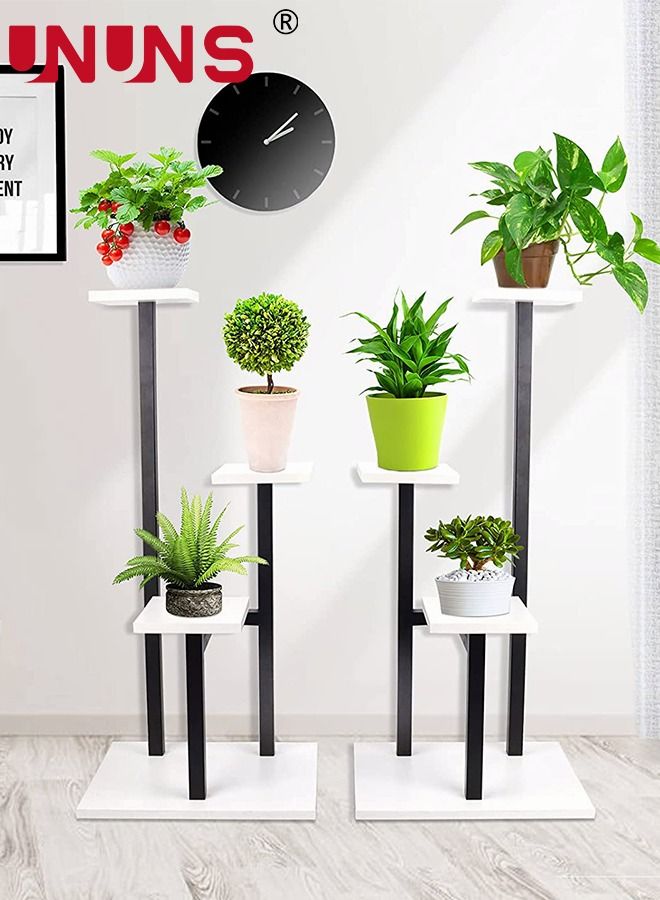 Metal Plant Stand,3-Tier Plant Holders Indoor Stand,Patio Corner Plant Rack With 3 Trays For Living Room,Balcony,Garden