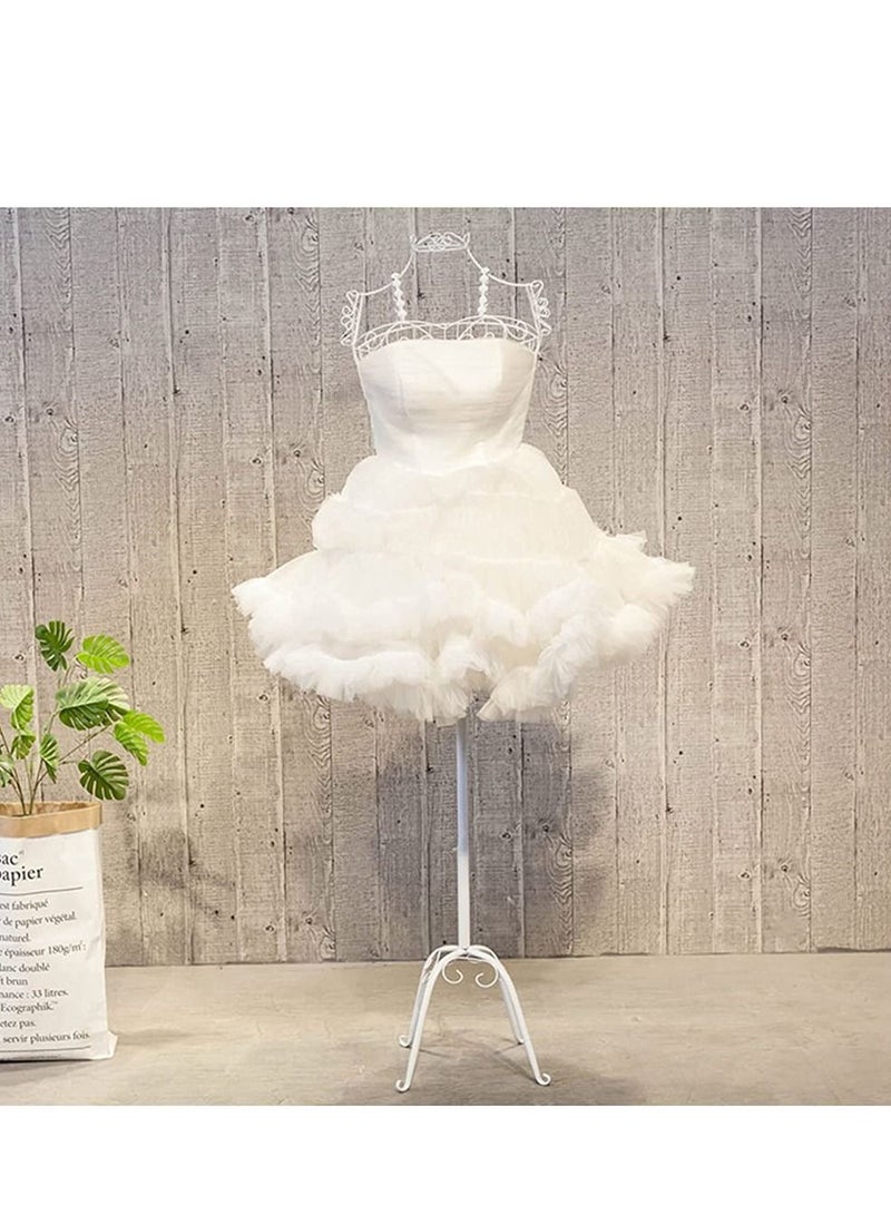 Female Mannequin Torso Body Dress Mannequin body Seamstress dummy Dress Hanger Stand Form Steel Wire Frame Decoration