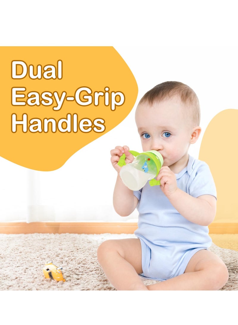 Toddler Bottle Grip Aids 4 Pack Soft Silicone Handles for Baby Bottles Empower Your Little One to Self Hold Bottles and Sipper Cups Fits 1.85