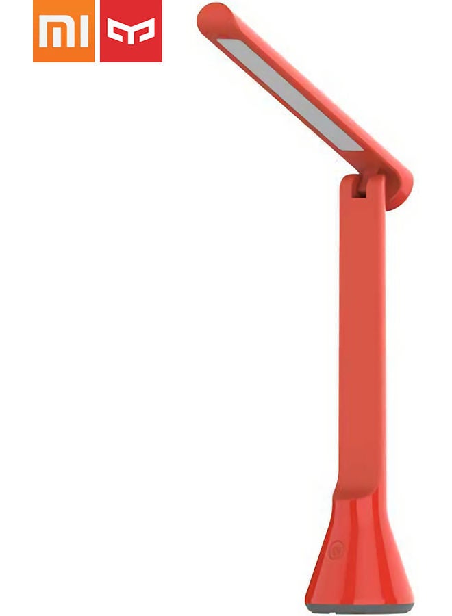 Portable Folding Table Lamp Red