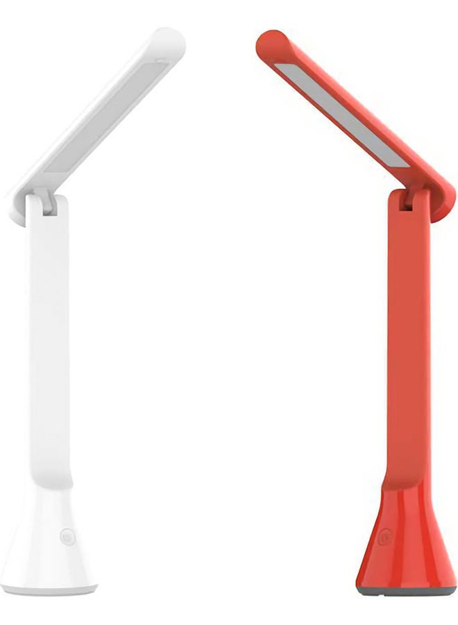 Portable Folding Table Lamp Red