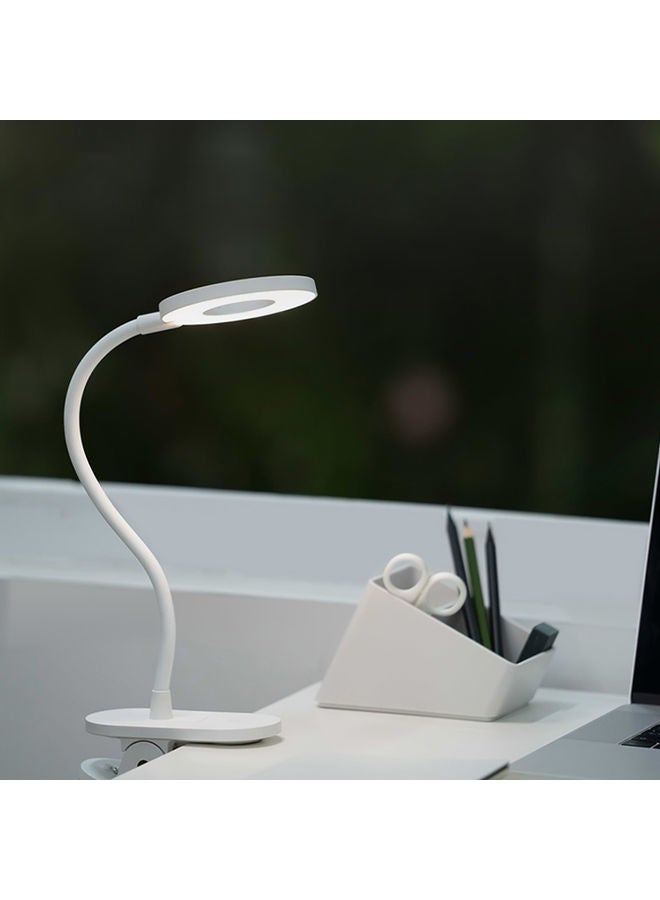 LED Rechargeable Table Lamp With USB Light Clip White 45.20 x 10.60 x 13.30cm