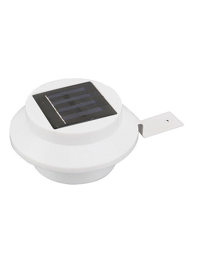 Decorative Solar LED Outdoor Light White/Black 12 x 6.3cm