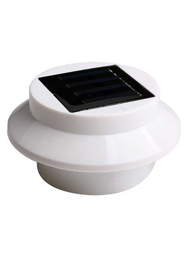 Decorative Solar LED Outdoor Light White/Black 12 x 6.3cm