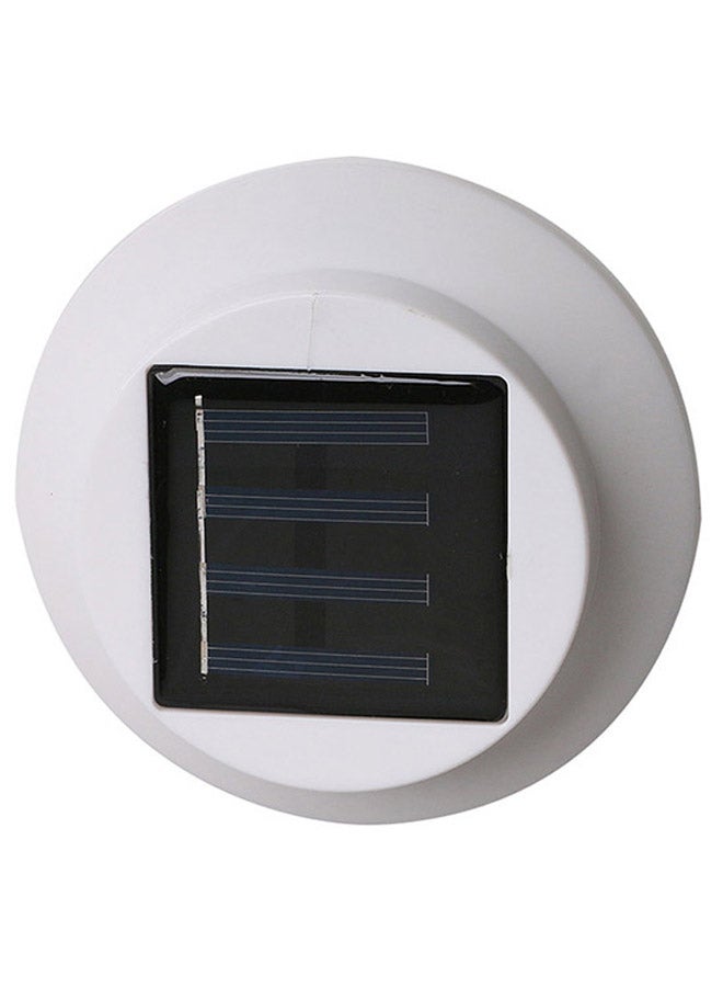 Decorative Solar LED Outdoor Light White/Black 12 x 6.3cm