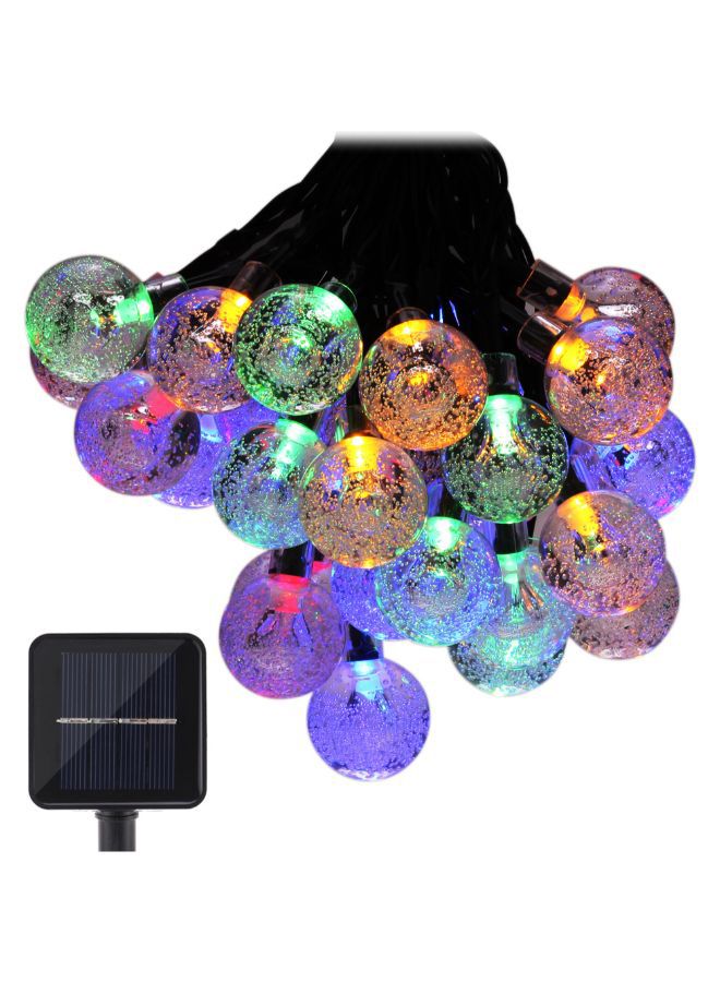 Solar String Crystal Ball Lights Multicolour