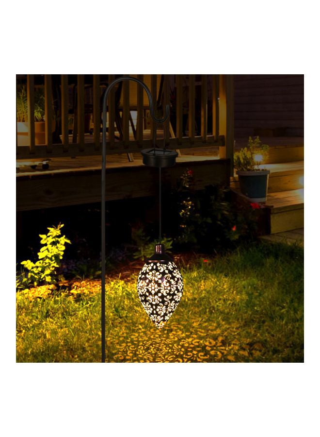 LED Outdoor Hanging Lantern Yellow