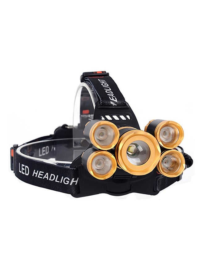 Adjustable Focus Head Light Rechargeable LED Head Light White 12 x 11 x 11centimeter