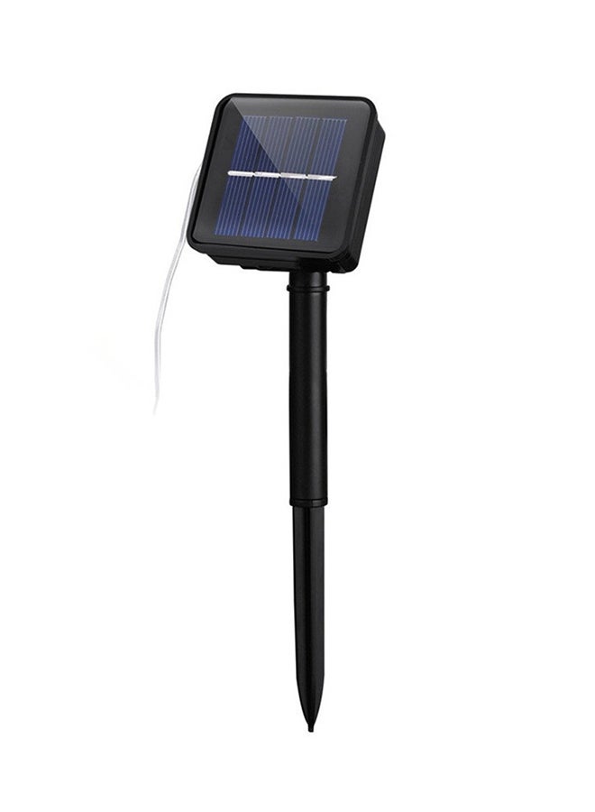100-LED Solar Outdoor String Light Multicolour 17x16x4cm