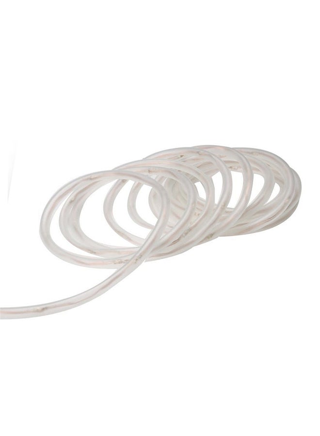 100-LED Solar Outdoor String Light Yellow 17x16x4cm