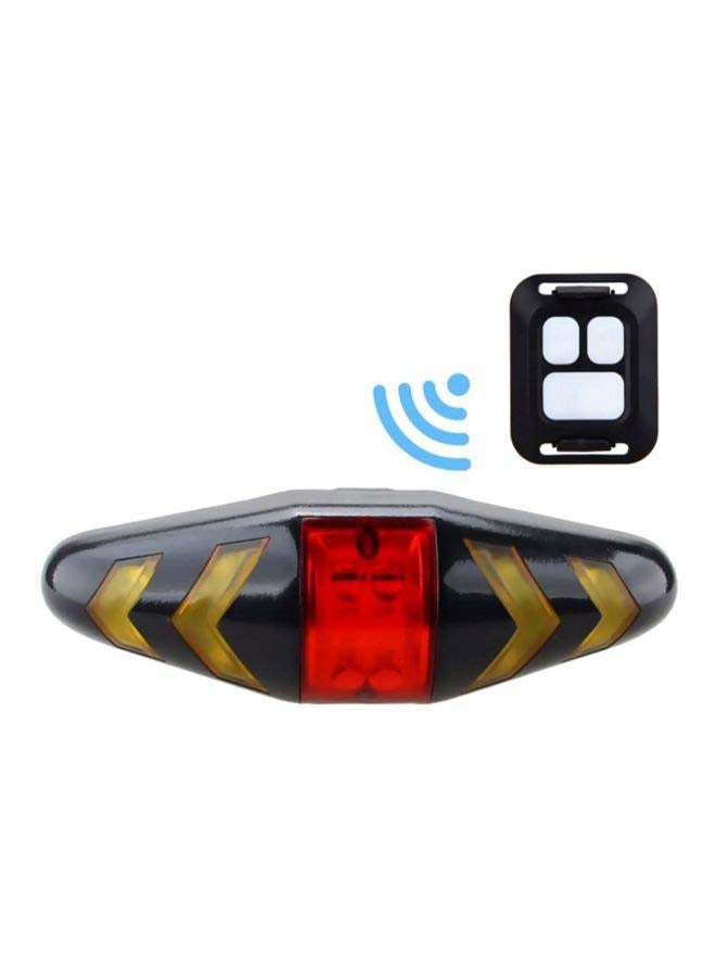 Wireless Indicator Lights For Bicycle Black 12.4x3.8centimeter