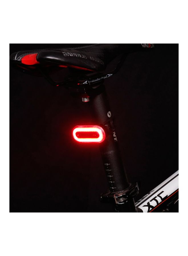 LED Bicycle Rear Tail Light Orange 3.2centimeter