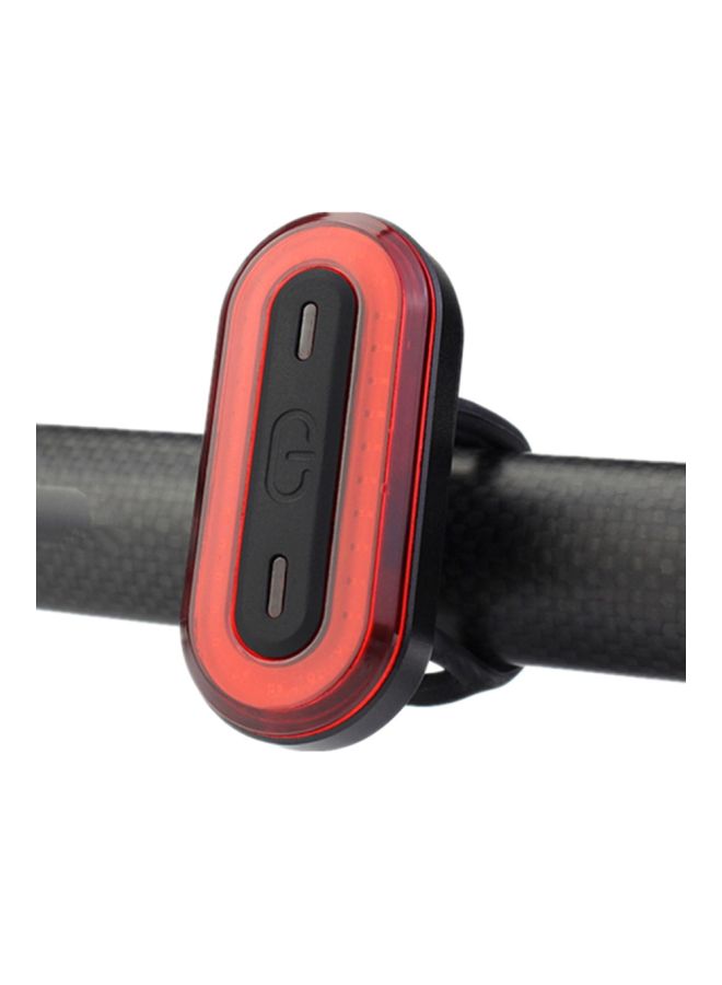 LED Bicycle Rear Tail Light Orange 3.2centimeter