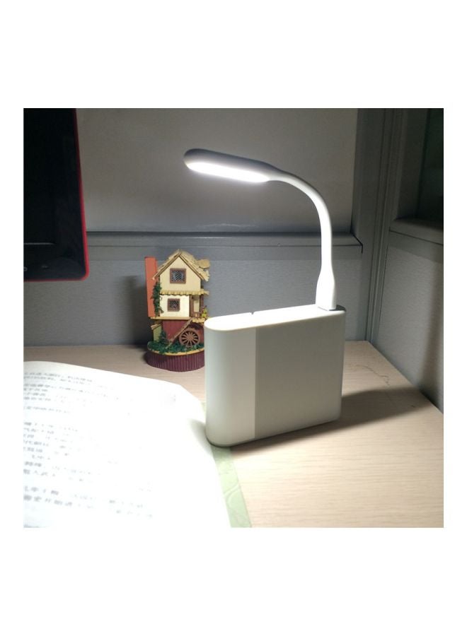 Portable LED Lamp White 6.5inch