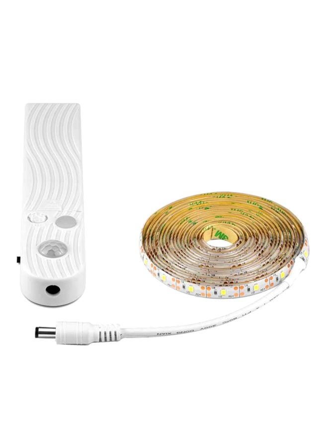 Motion Sensor LED Strip Light White 200x1.5cm