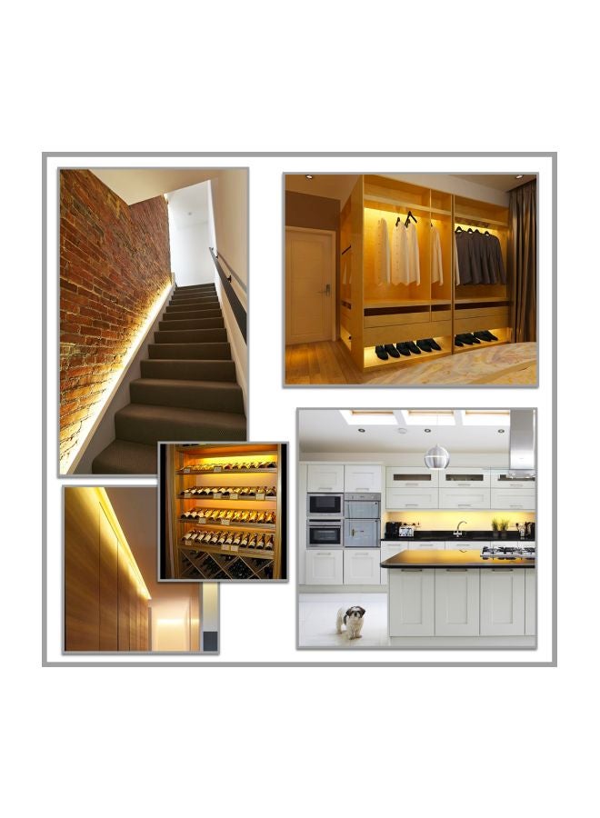 PIR LED Strip Light Warm White 22x5x17cm