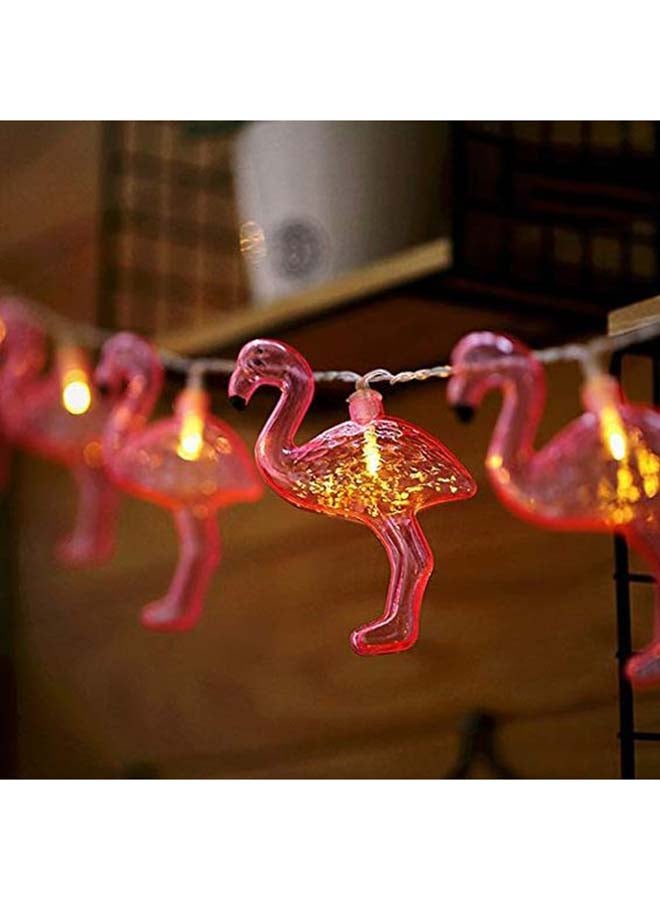 Flamingo String Lights Pink 150centimeter