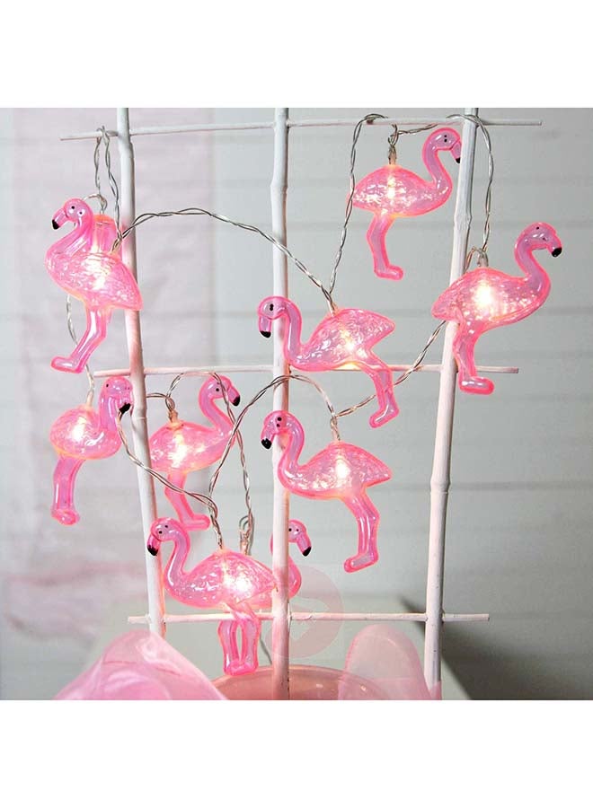 Flamingo String Lights Pink 150centimeter