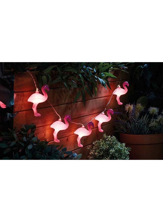 Flamingo String Lights Pink 150centimeter