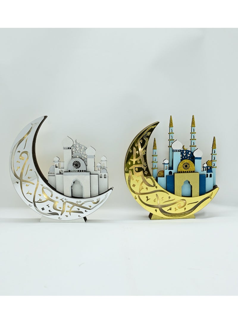 Wooden LED Decorative Light Dedroom Atmosphere Shaped Light