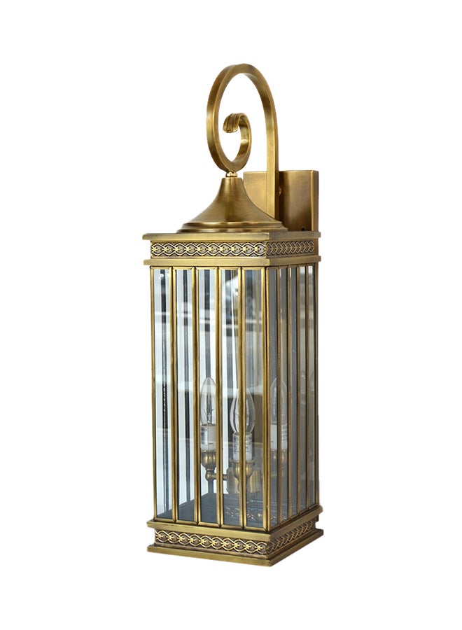 Indoor Arabic Wall Light Gold 20x60cm